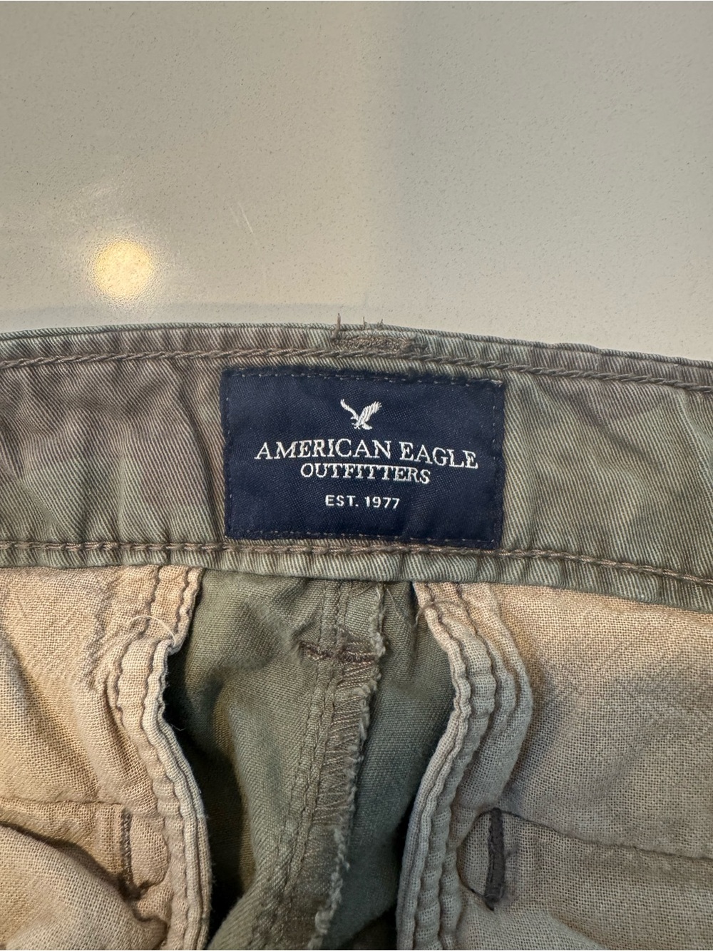 American Eagle Outfitters Slim Straight Camouflage Pants